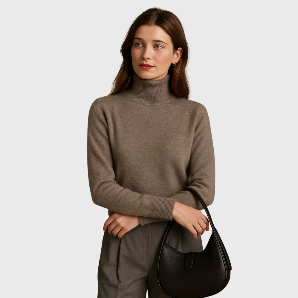Melow | Cashmere turtleneck sweater