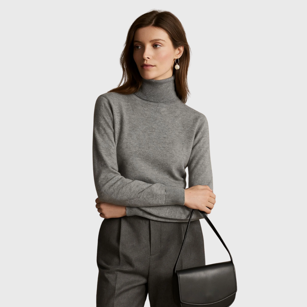 Melow | Cashmere turtleneck sweater