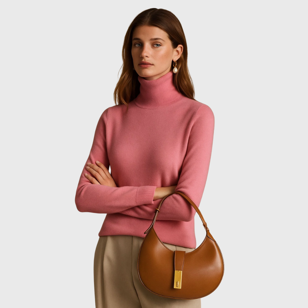 Melow | Cashmere turtleneck sweater