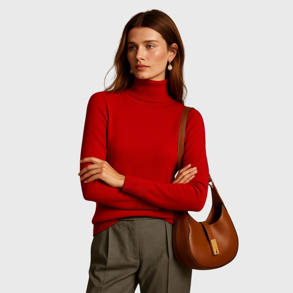 Melow | Cashmere turtleneck sweater