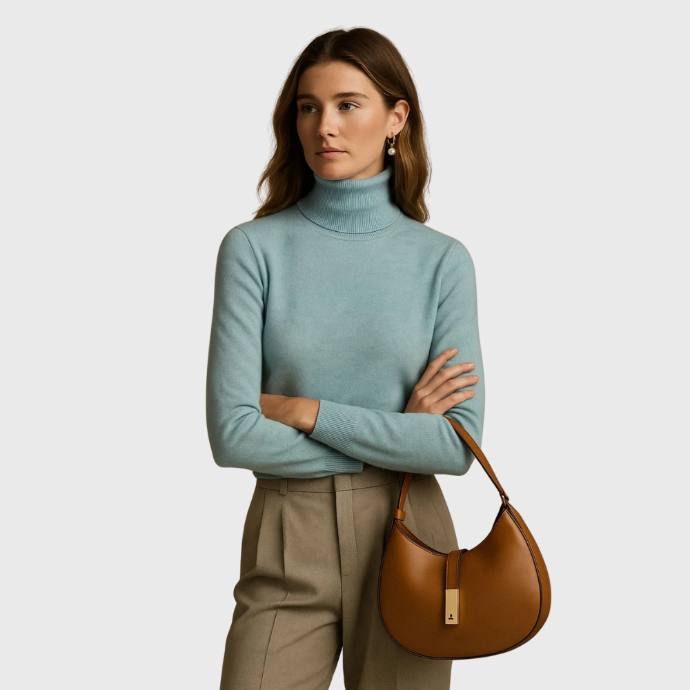 Melow | Cashmere turtleneck sweater