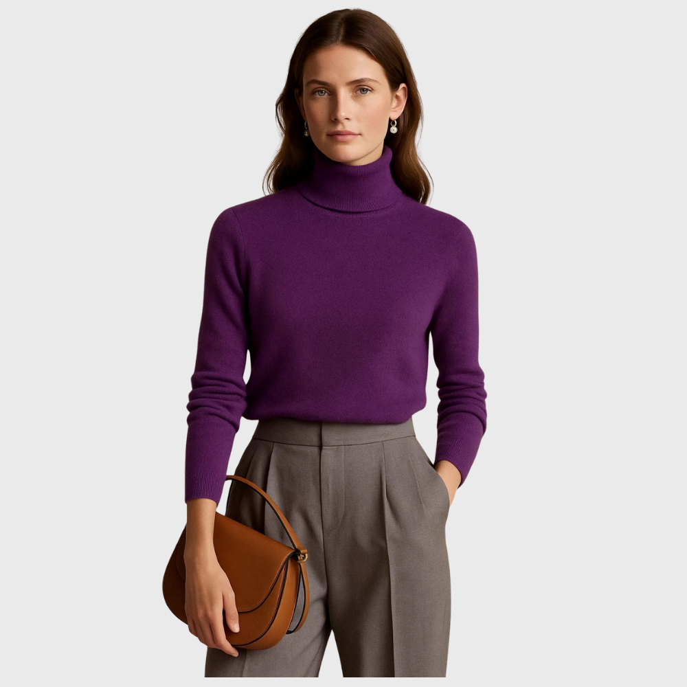 Melow | Cashmere turtleneck sweater