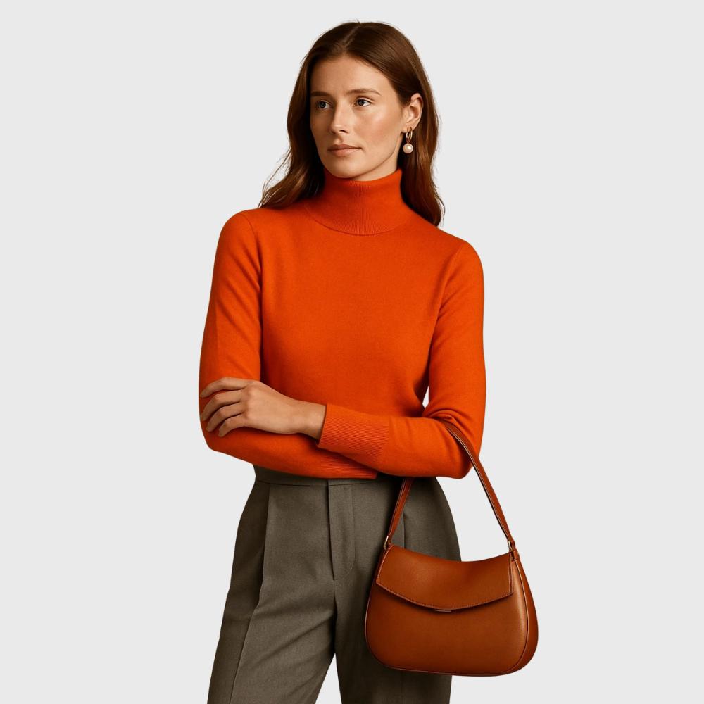 Melow | Cashmere turtleneck sweater