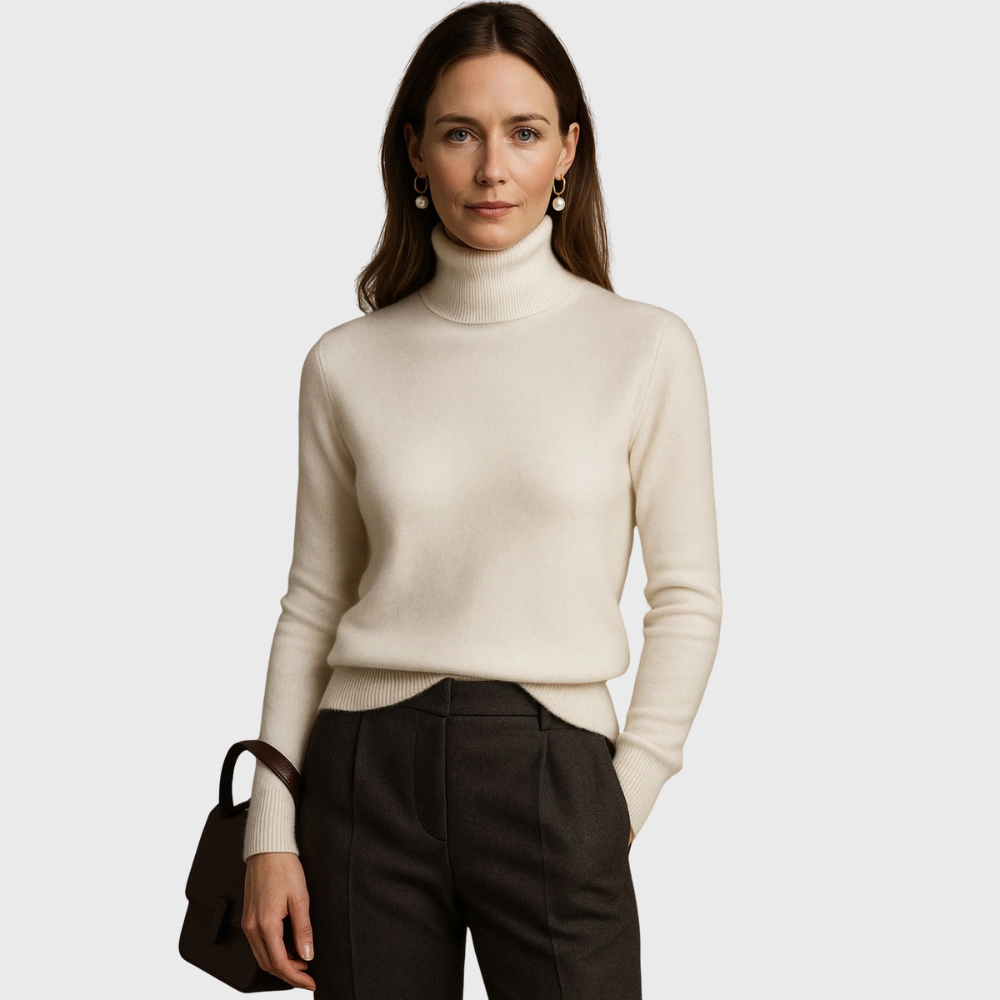 Melow | Cashmere turtleneck sweater