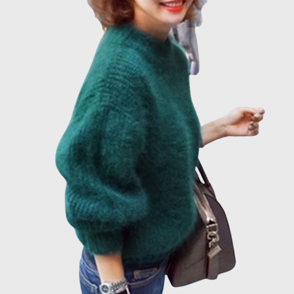 Emma | Vintage Angora Knitted Sweater