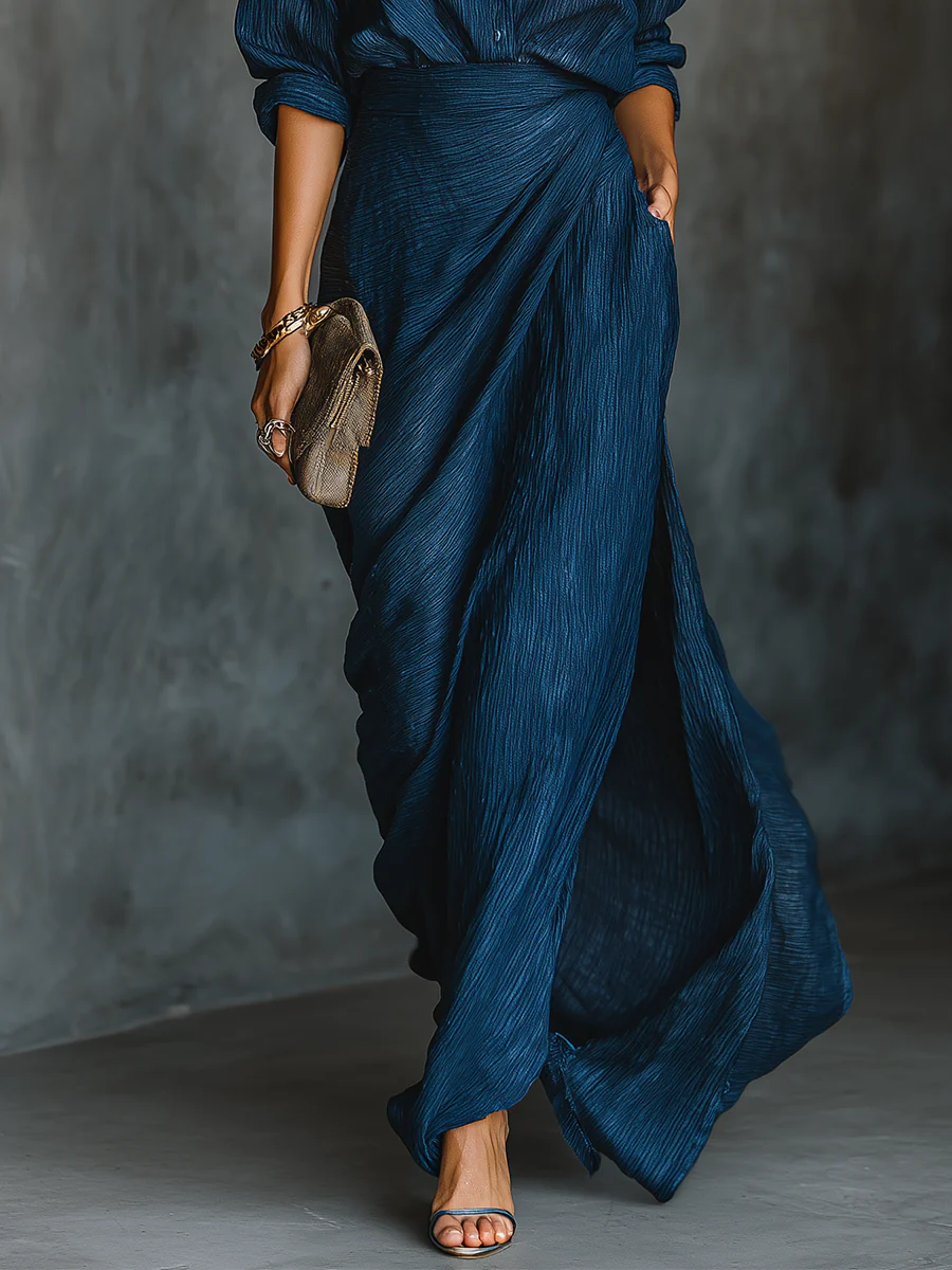 Serena™ – Linen Maxi Dress