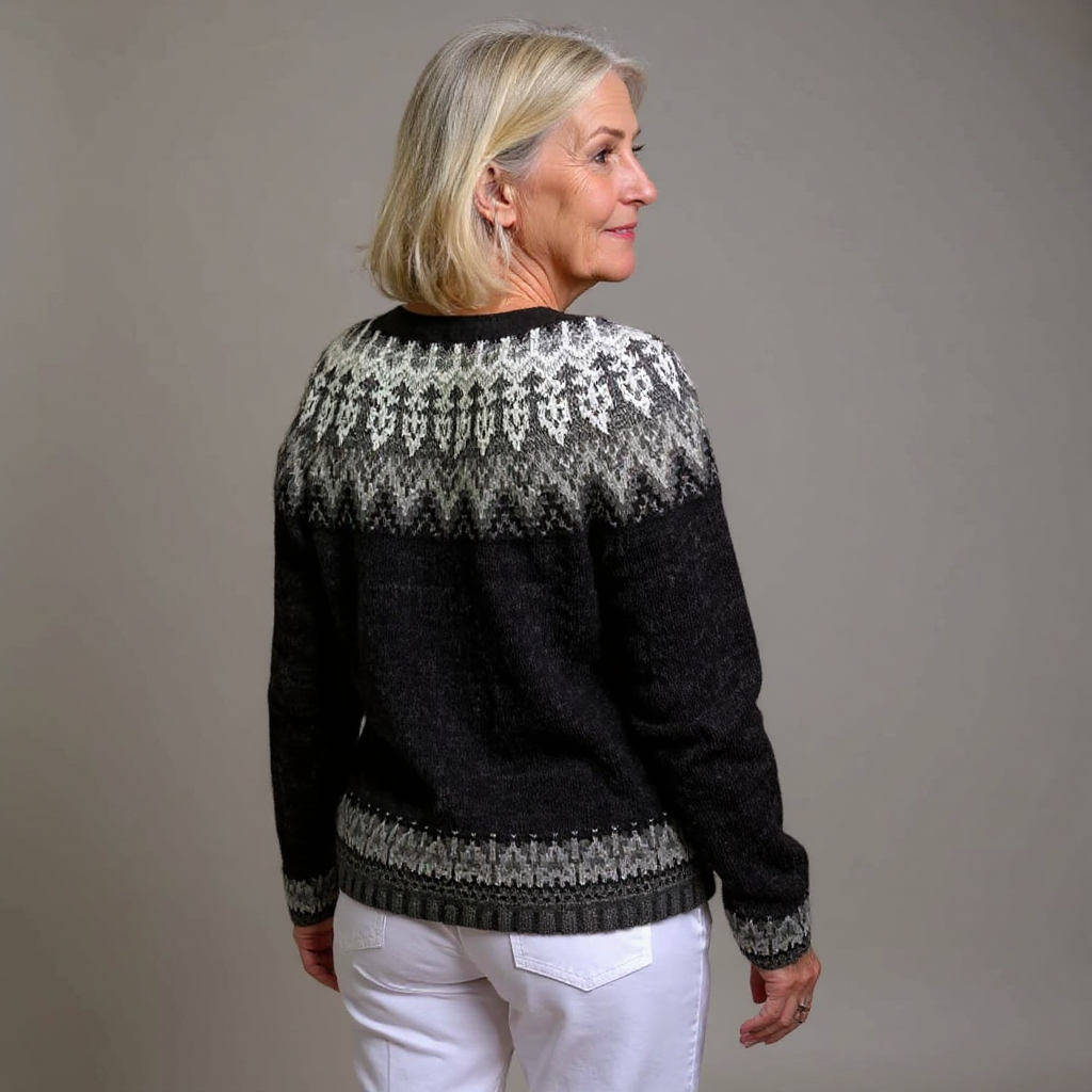 Classic Icelandic Wool Cardigan