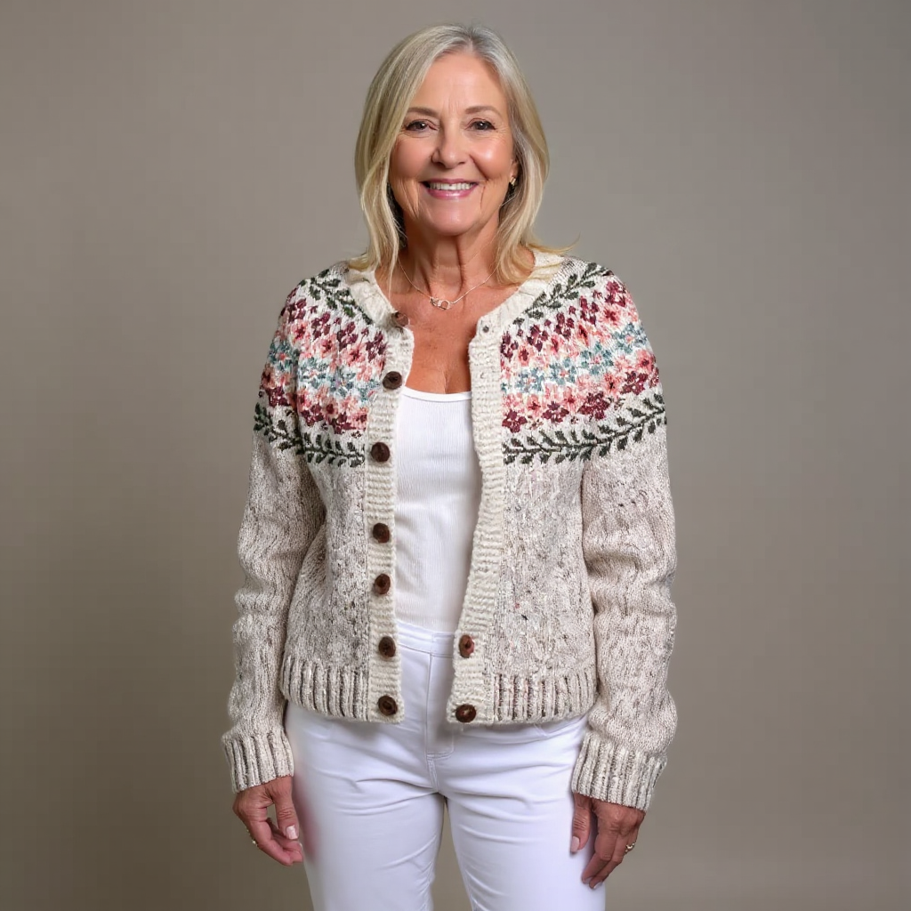 Classic Icelandic Wool Cardigan