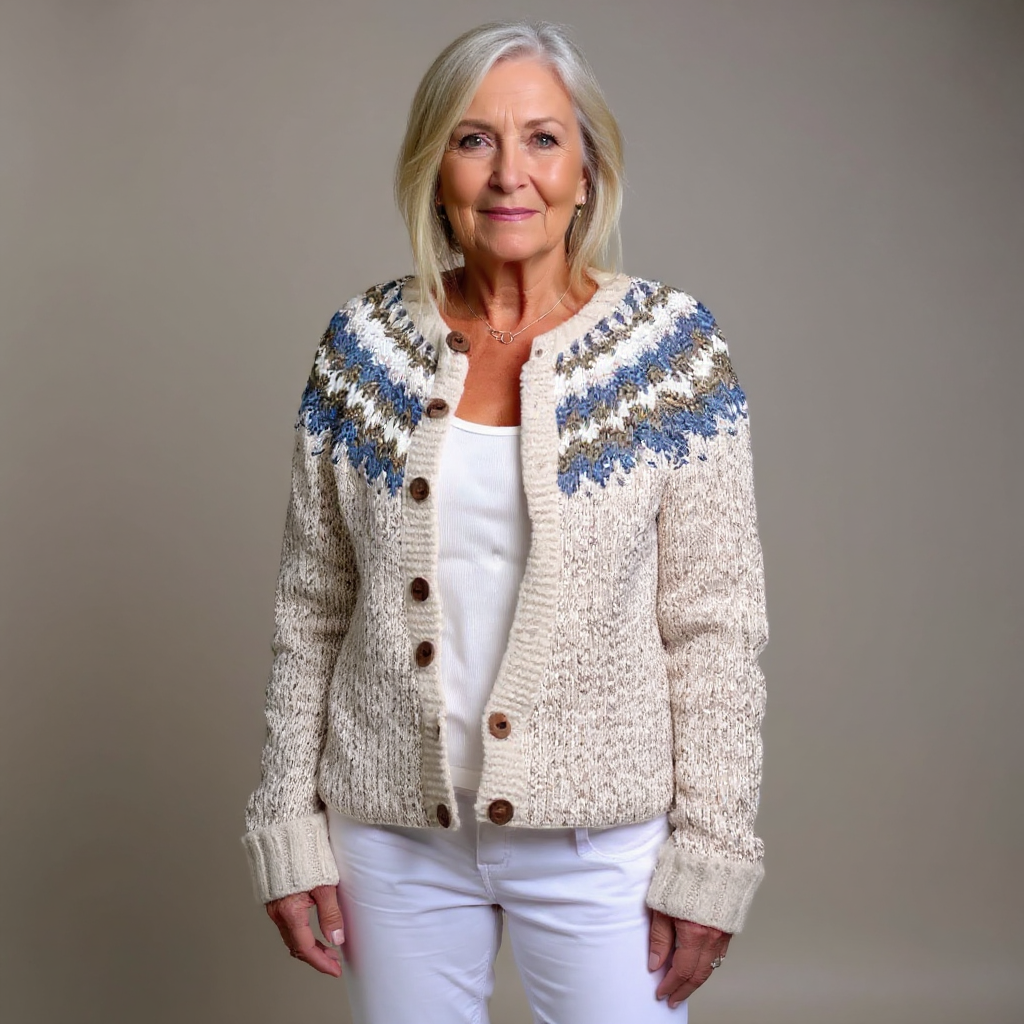 Classic Icelandic Wool Cardigan
