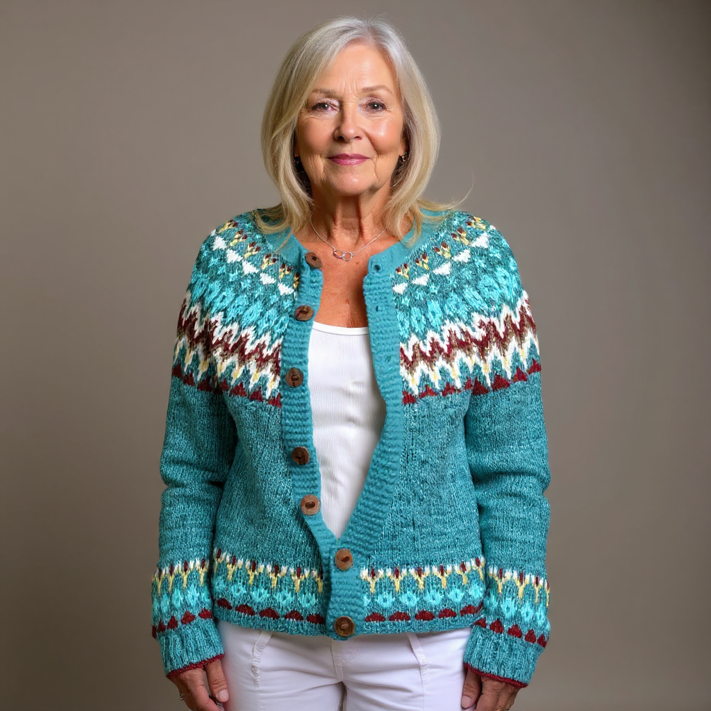 Classic Icelandic Wool Cardigan