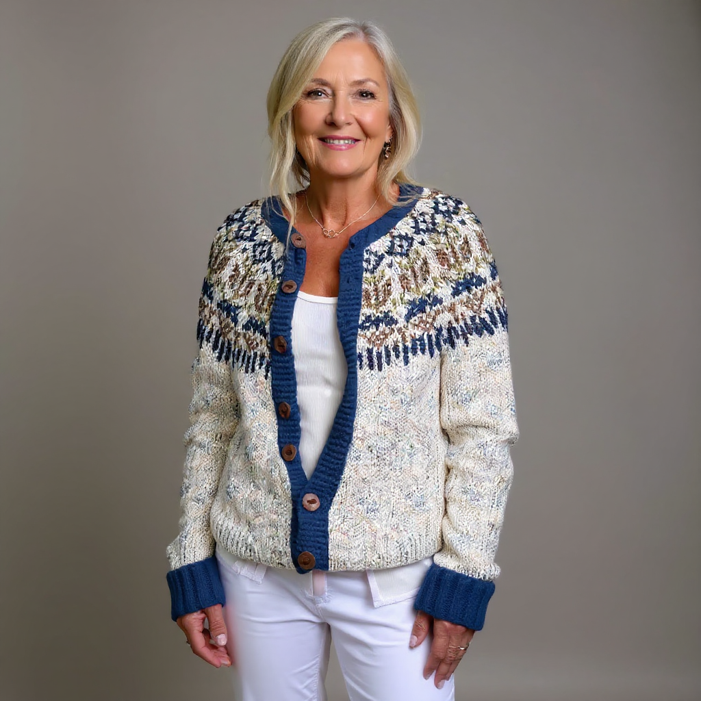 Classic Icelandic Wool Cardigan