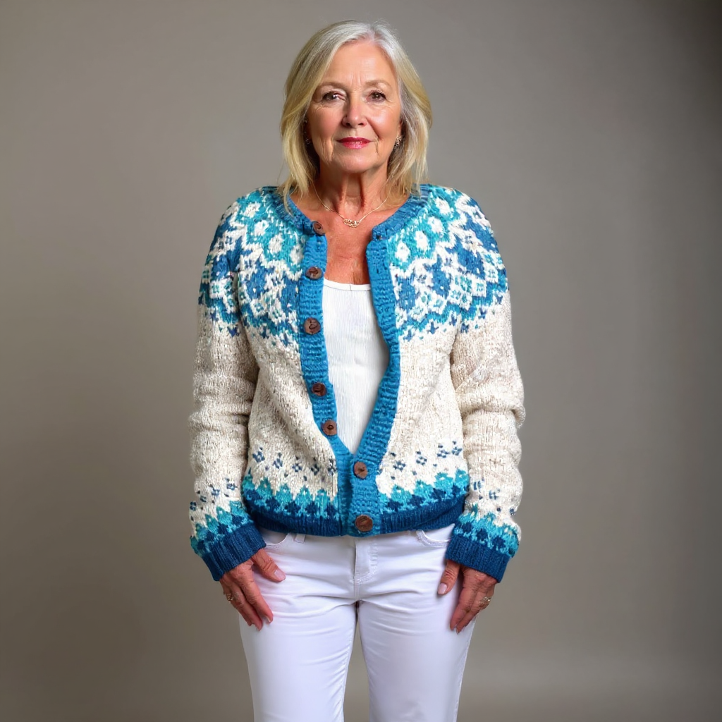 Classic Icelandic Wool Cardigan