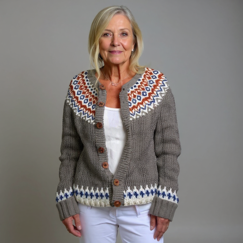 Classic Icelandic Wool Cardigan