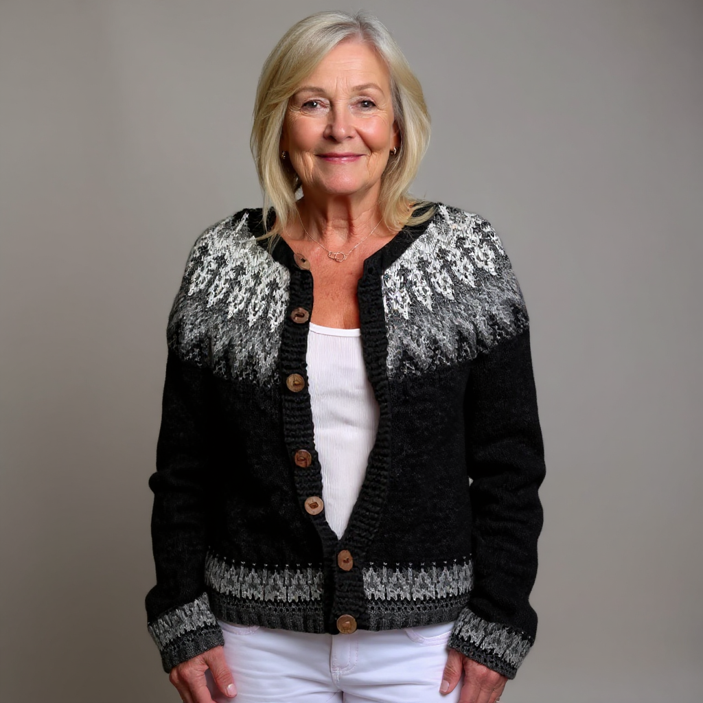 Classic Icelandic Wool Cardigan