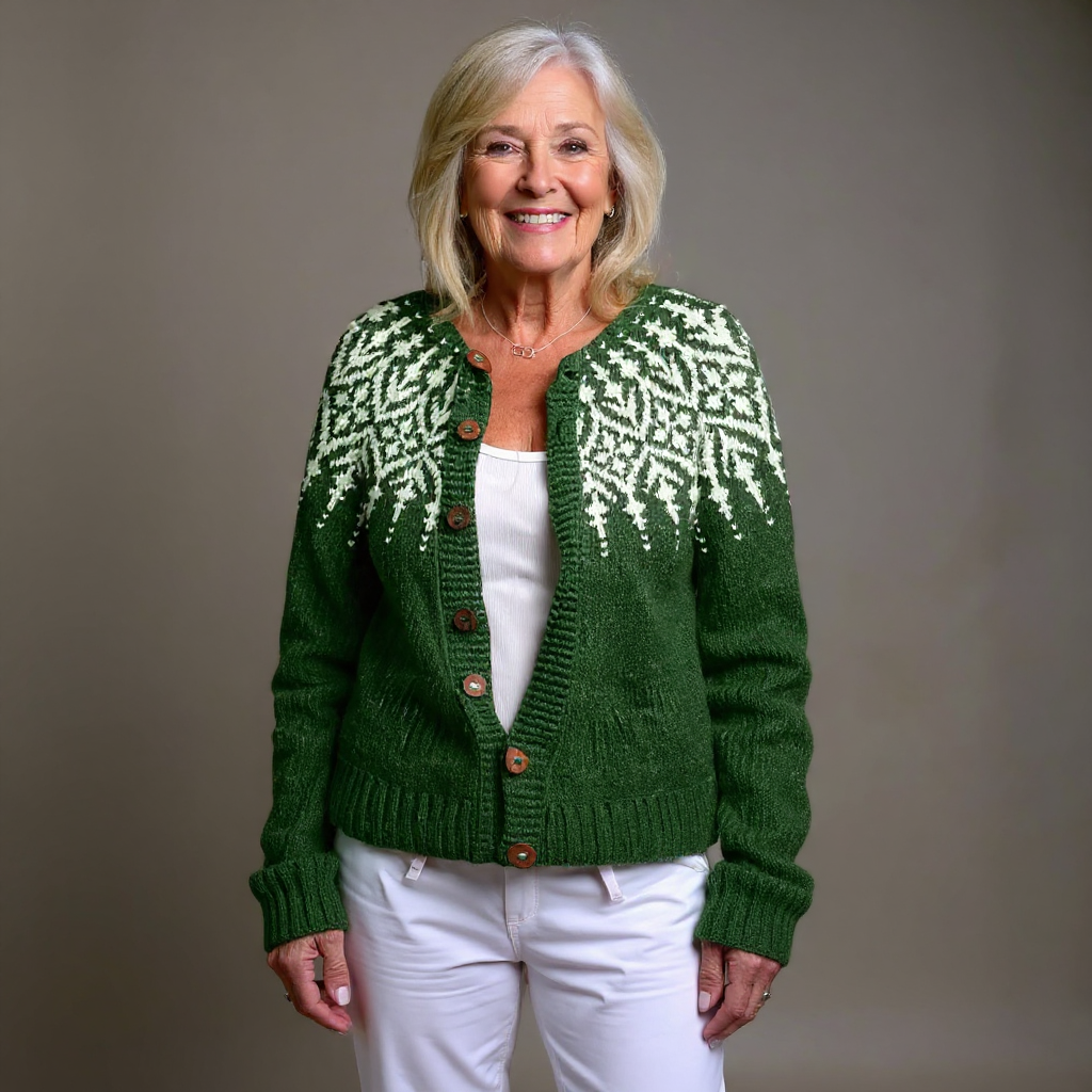 Classic Icelandic Wool Cardigan