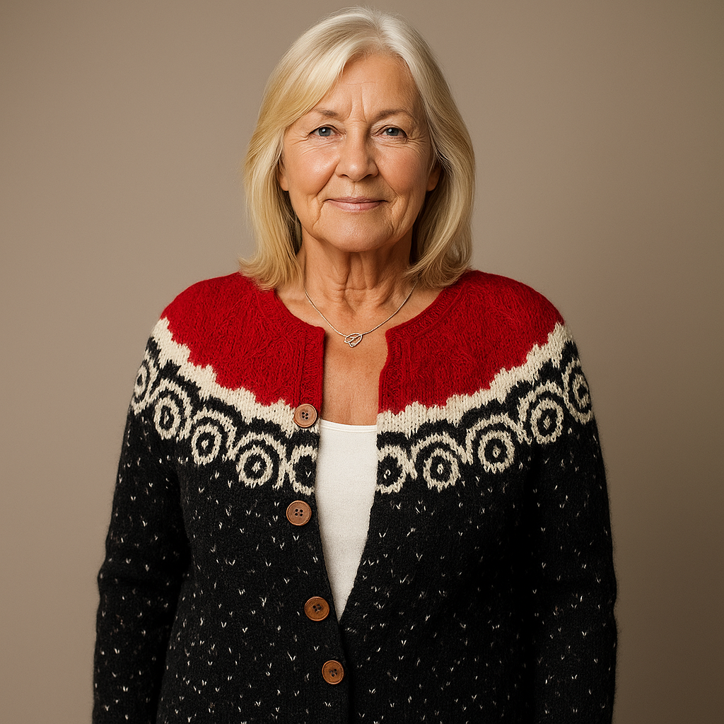 Classic Icelandic Wool Cardigan