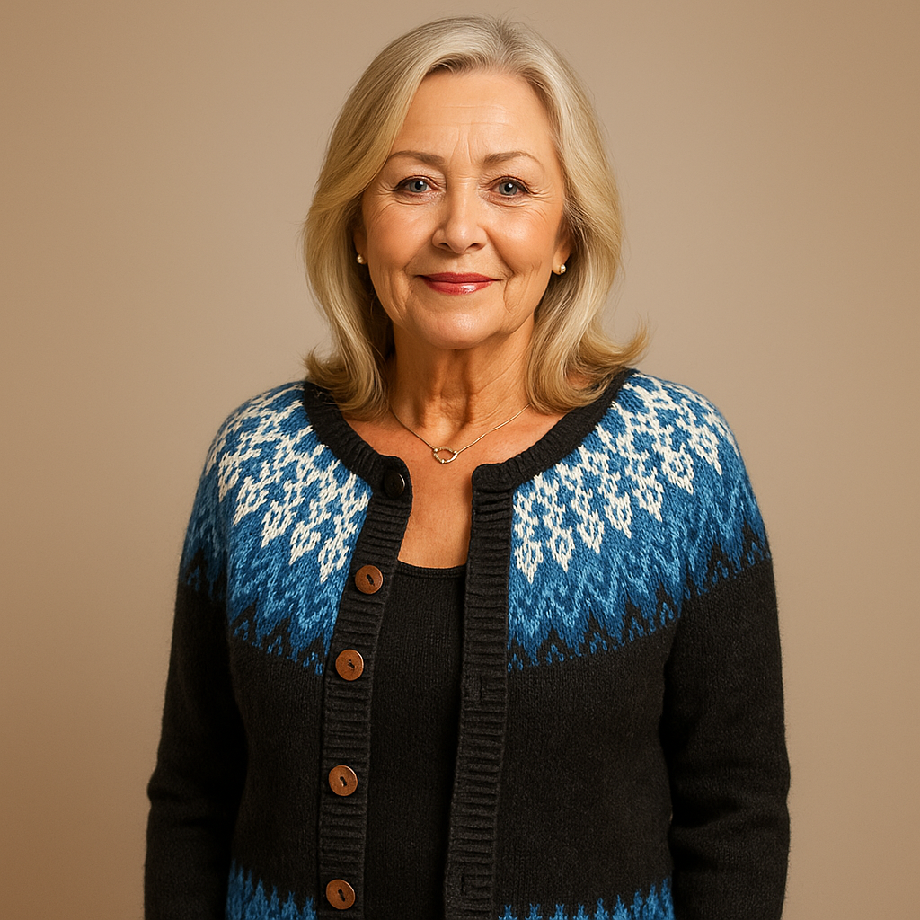 Classic Icelandic Wool Cardigan