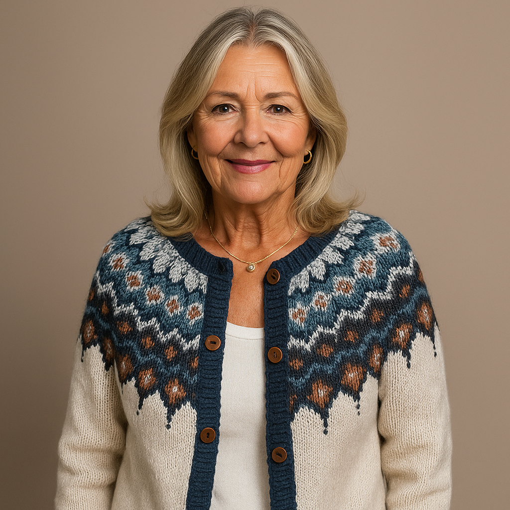 Classic Icelandic Wool Cardigan