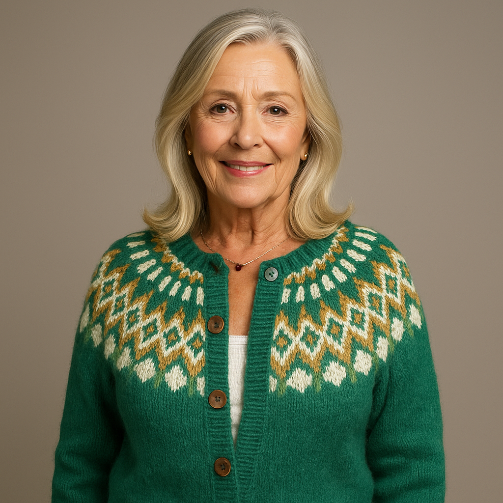 Classic Icelandic Wool Cardigan