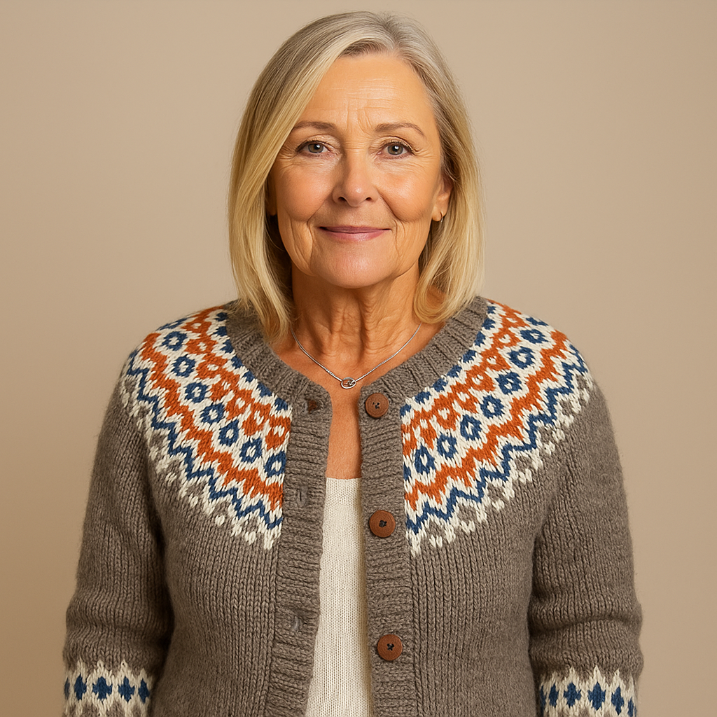 Classic Icelandic Wool Cardigan