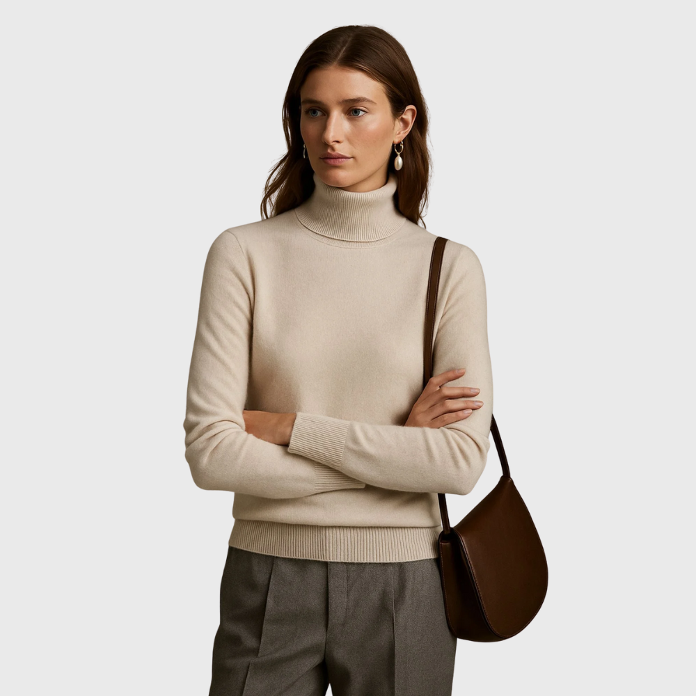 Melow | Cashmere turtleneck sweater