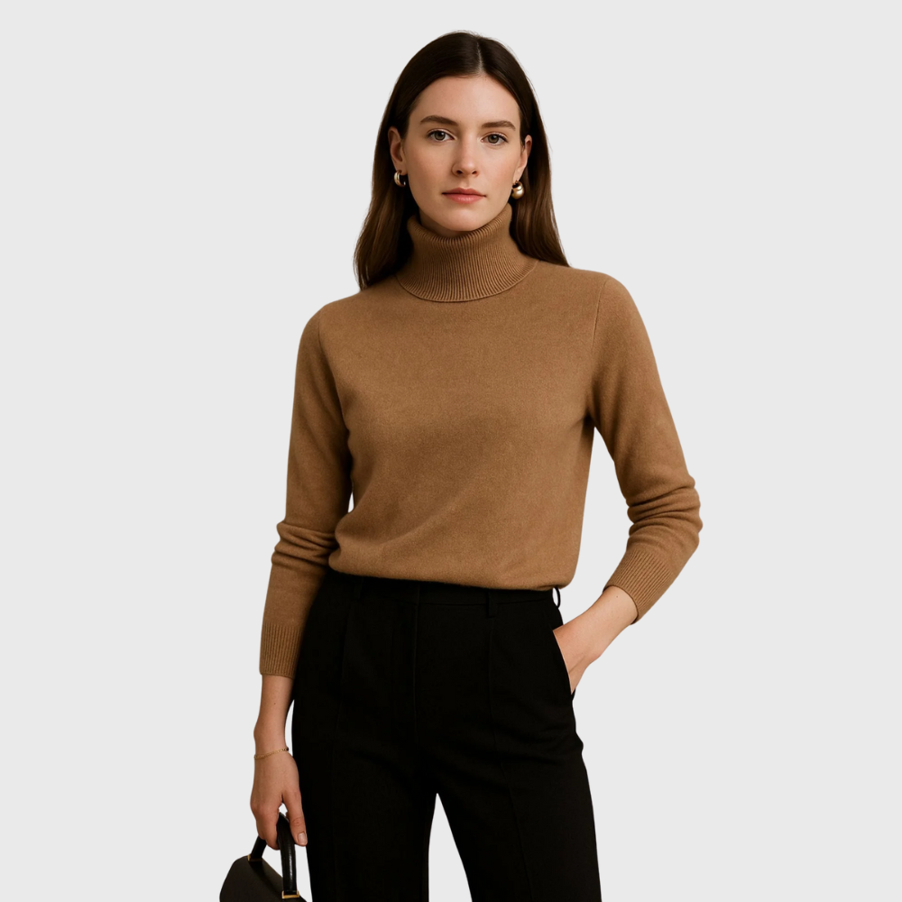 Melow | Cashmere turtleneck sweater