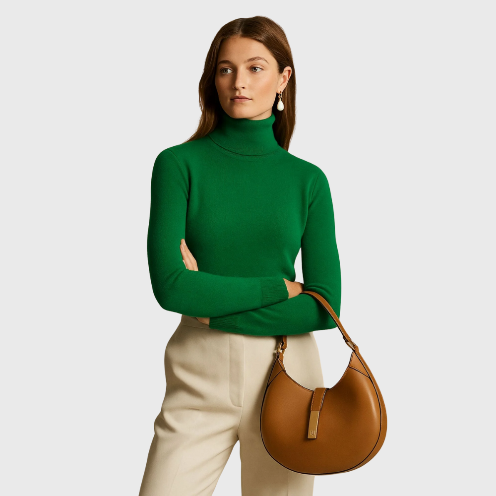 Melow | Cashmere turtleneck sweater