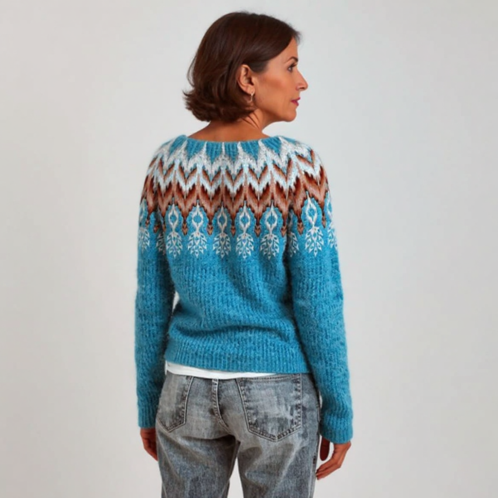 Classic Icelandic Wool Knit Sweater