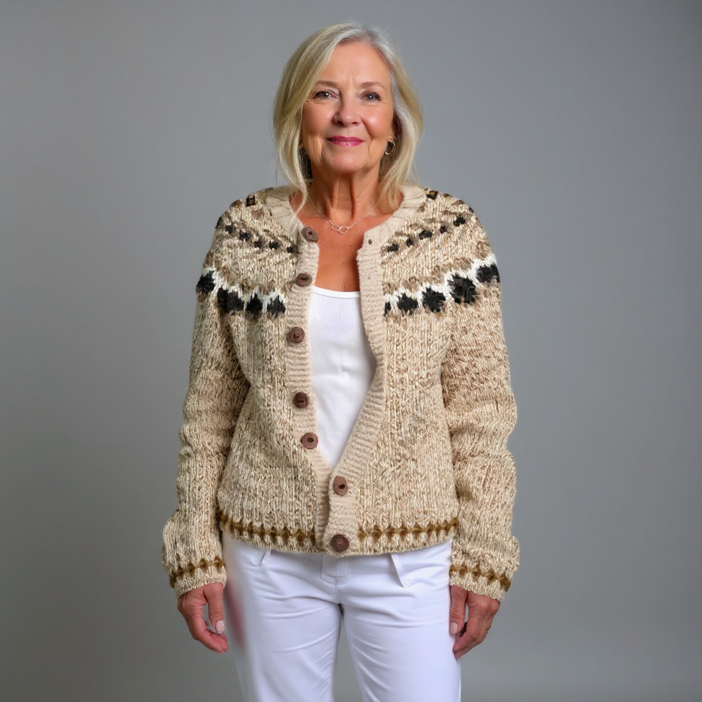 Classic Icelandic Wool Cardigan