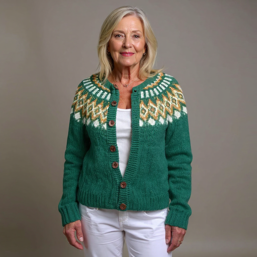 Classic Icelandic Wool Cardigan