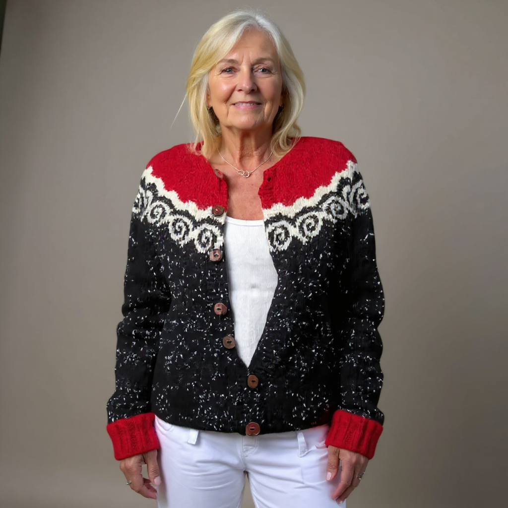 Classic Icelandic Wool Cardigan
